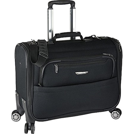 Travelers Choice Travelers Choice Carry-On Spinner Garment Bag, Black - 21 in. TC04003K